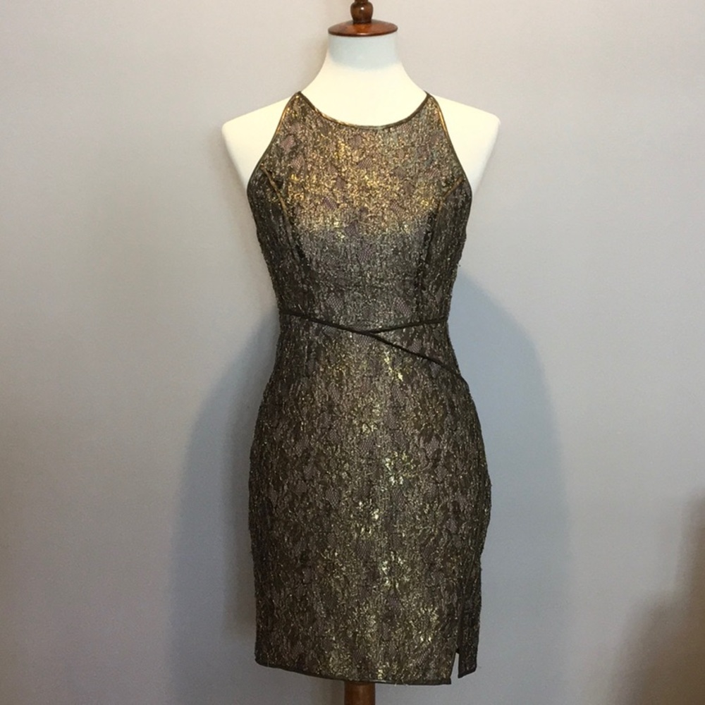 BCBGMaxazri Lace Cocktail Dress